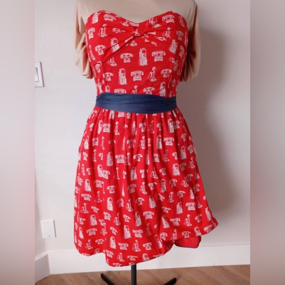 Anthropologie Porridge Telephone Dress size 4